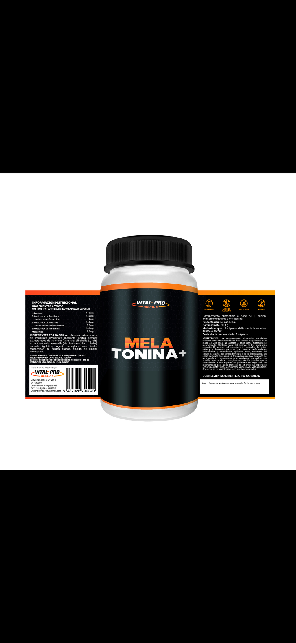 Melatonina+™ 60capsulas