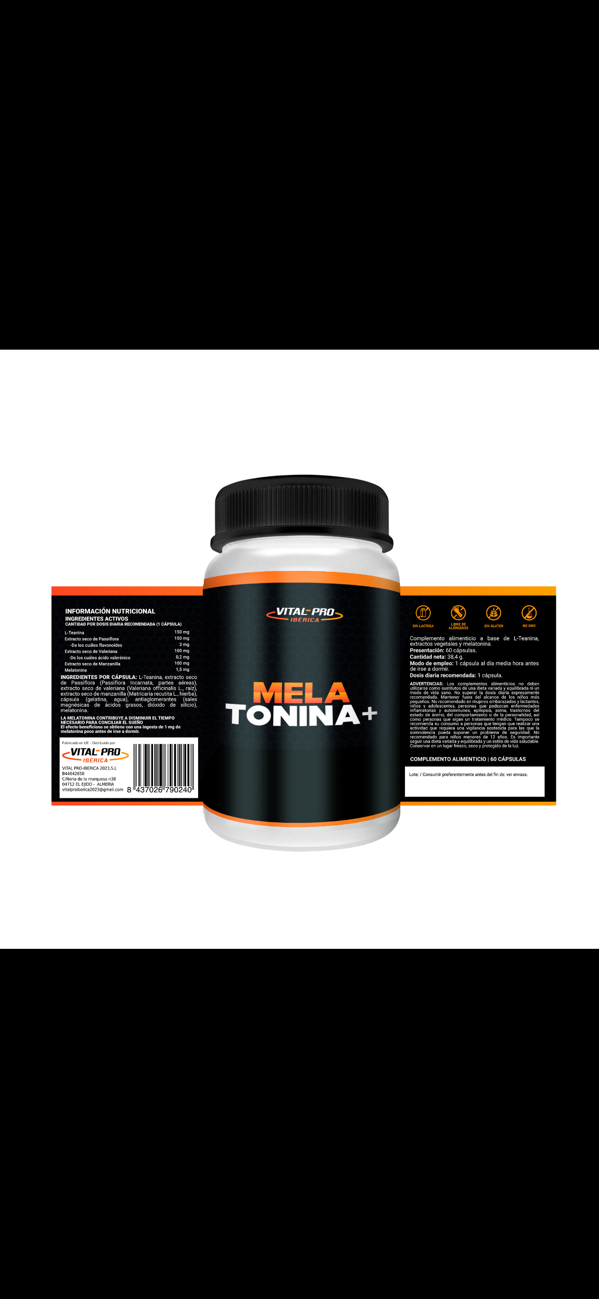 Melatonina+™ 60capsulas